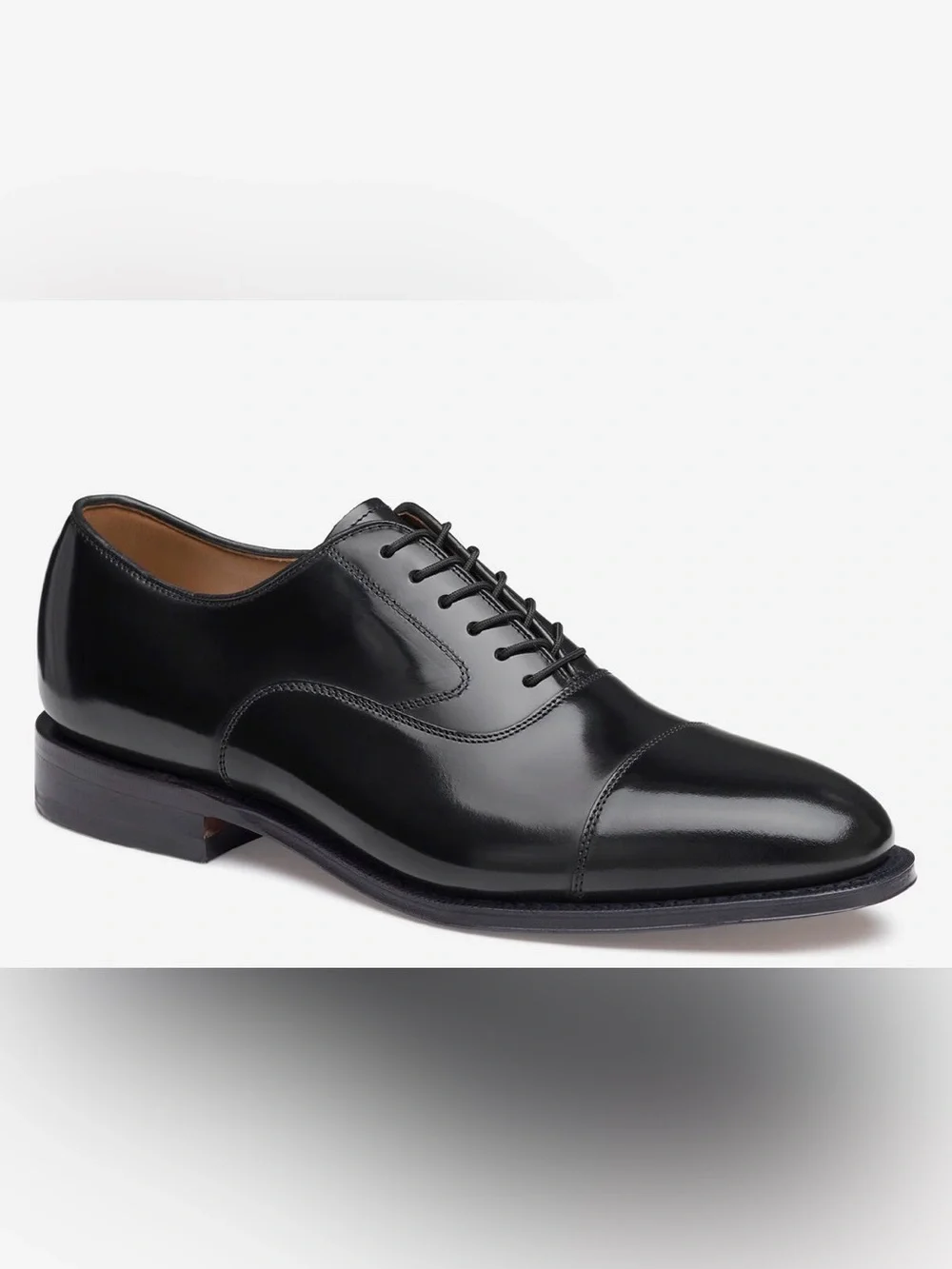 Johnston & Murphy Melton Cap Toe Genuine Calf Leather Oxfords size 11.5